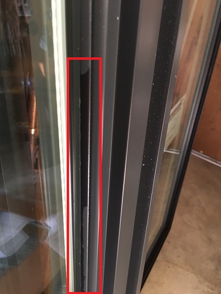 Peeling window gasket