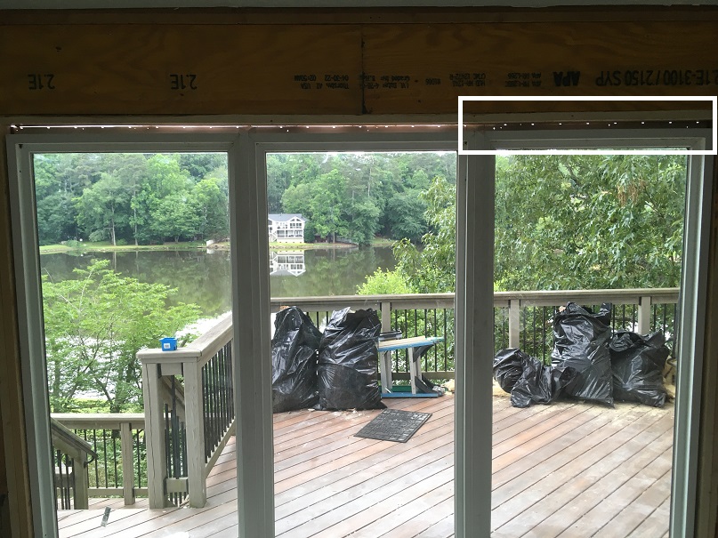 Mis-aligned Simonton windows