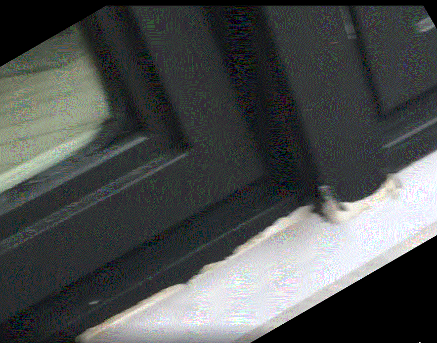 Peeling Simonton window paint